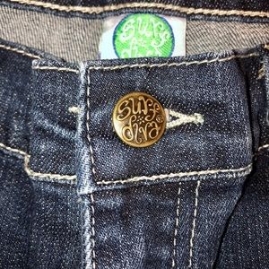 Surf Diva Pedal Pusher Denim Pants